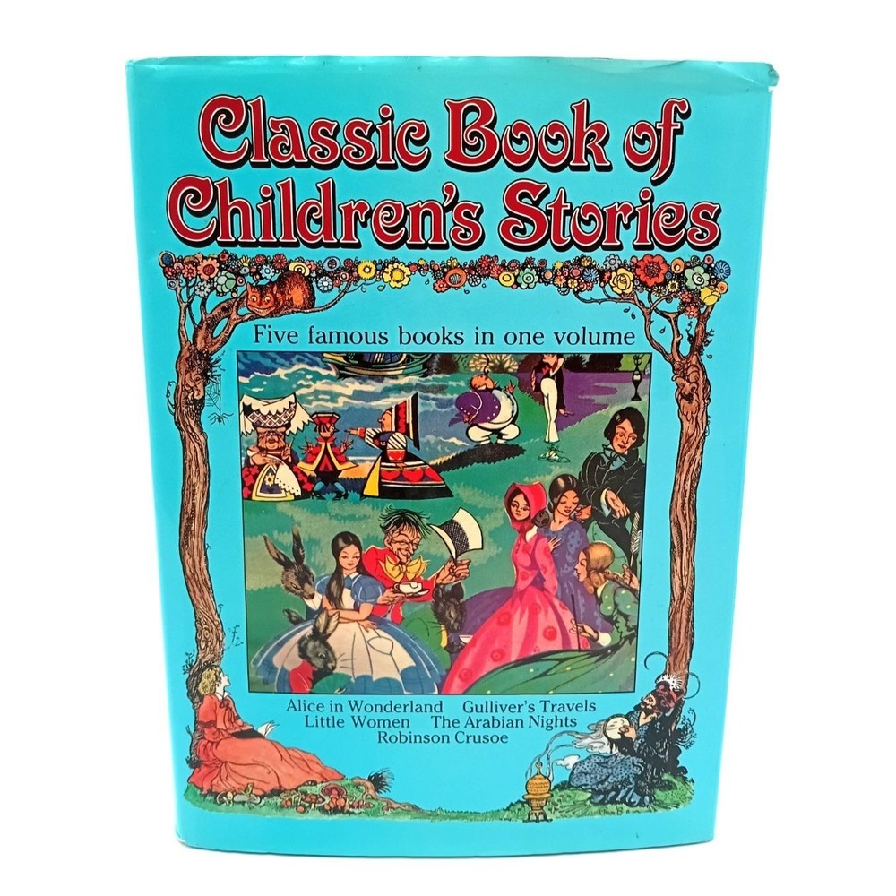 Classic Book of Children's Stories 1986 Bracken Books London Hardcover 5 Books
